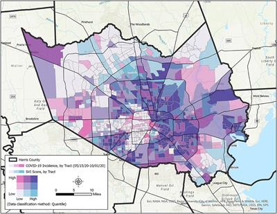 Examining Social Vulnerability and the Association With COVID-19 Incidence in Harris County, Texas